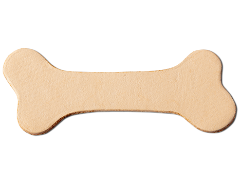 dog bone 3-7/8 x 1-3/8