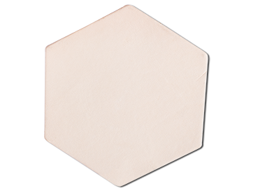 hexagonal coaster